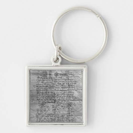 Cabalistisch amulet sleutelhanger (Voorkant)
