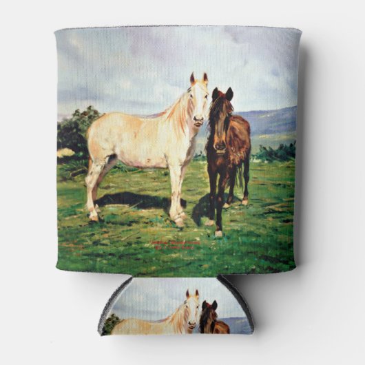 Caballos/Cabalos/Horses Blikjeskoeler (Voorkant)