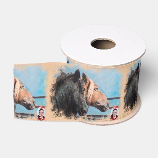 Caballos/Cabalos/Horses Grosgrain Lint (Spoel)