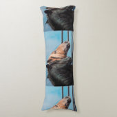 Caballos/Cabalos/Horses Lichaamskussen (Voorkant Verticaal)