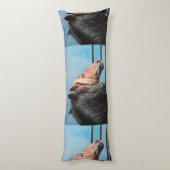 Caballos/Cabalos/Horses Lichaamskussen (Achterkant (Verticaal))