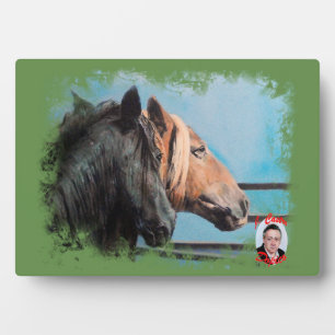 Caballos/Cabalos/Paarden Fotoplaat