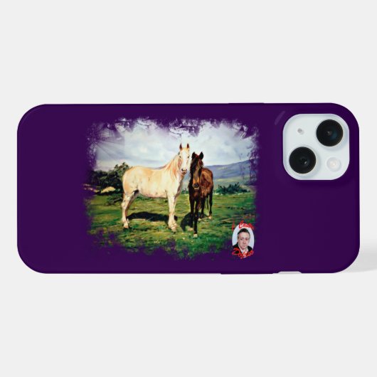 Caballos iPhone Hoesje (Achterkant horizontaal)