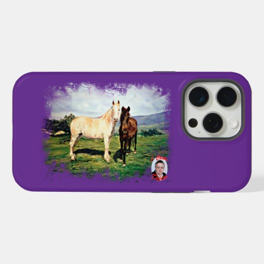 Caballos iPhone Hoesje (Achterkant horizontaal)