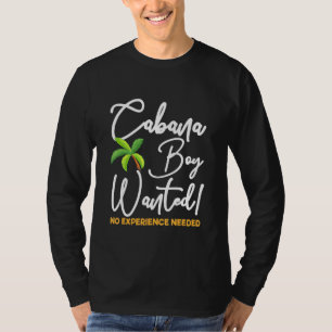 Cabana Boy Beach Vacation Pool Summer T-shirt