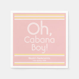 Cabana Boy Cocktail servetten
