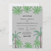 Cabana Coconut Grove Faire-part de mariage (Devant)