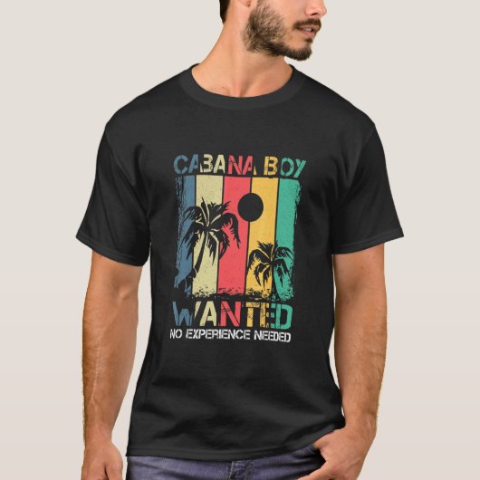 Cabana Pool Boy Party Drink Beach Quote T-shirt (Voorkant)