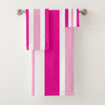 Cabana Roze Witte Strepen