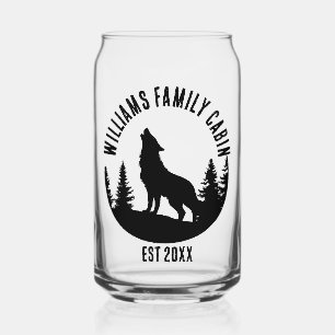 Cabane de famille personnalisée Camp Outdoors Wolf