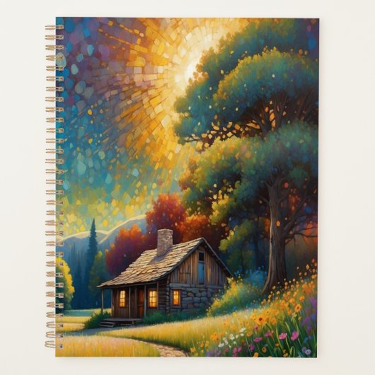 Cabane de forêt de montagne Art (Devant)