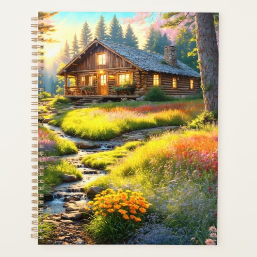 Cabane de forêt de montagne Art (Devant)