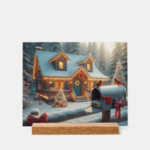 Cabane de Noël cosy au Pays des Merveilles de l'Hi