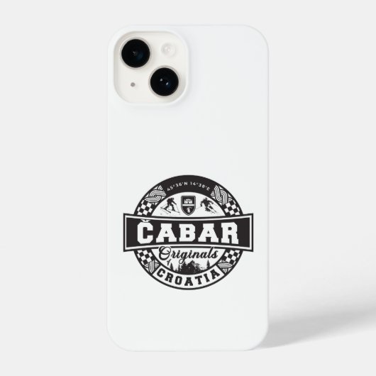 Čabar Originals iPhone Hoesje (Achterkant)