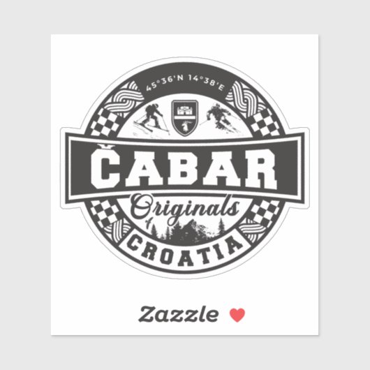 Čabar Originals Sticker (Vel)