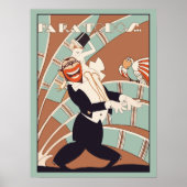 Cabaret Art Déco Magazine Couverture (Devant)