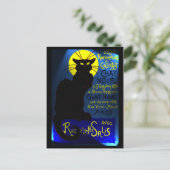 Cabaret du Chat Noir Briefkaart (Staand voorkant)