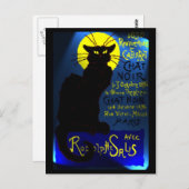 Cabaret du Chat Noir Briefkaart (Voorkant / Achterkant)