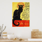Cabaret du Chat Noir, Steinlen Poster (Keuken)