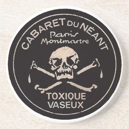 Cabaret du Néant onderzetter (Voorkant)