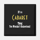 Cabaret Magnet Magneet (Voorkant)