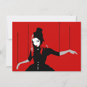 cabaret marionet kaart