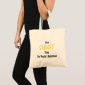 Cabaret-tas Tote Bag (Voorkant (product))