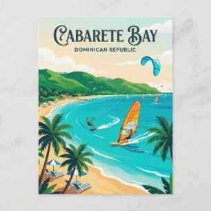Cabarete Bay Dominicaanse Republiek Briefkaart