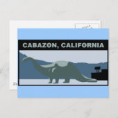 Cabazon, Californië Briefkaart (Voorkant / Achterkant)