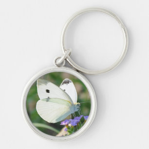 Cabbage Butterfly Sleutelhanger