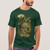 Cabbage Colonel — Funny Vegetable Commander  T-shirt (Voorkant)