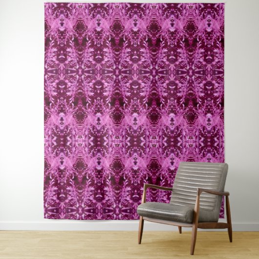 Cabbage Ikat Wandkleed (In situ)