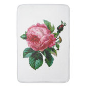 Cabbage Roos Bath Mat (Voorkant Verticaal)