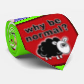 CABBAGE, waarom normaal, avatar315112_2, rimpel... Stropdas (Opgerold)