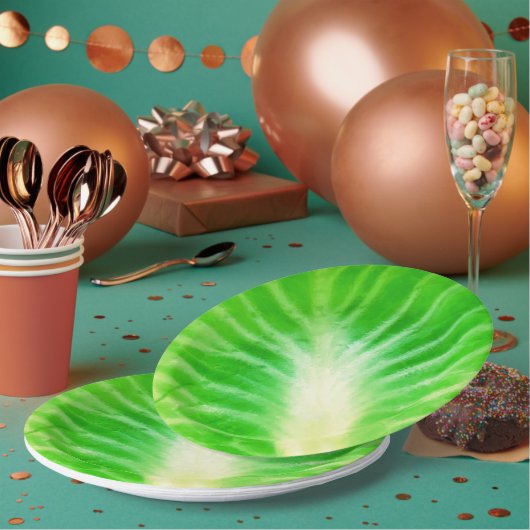 Cabbout Leaf Papieren Bordje (Multi)
