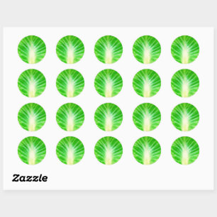 Cabbout Leaf Ronde Sticker