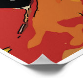 Cabernet Meid, Wijn Poster (Hoek)