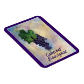 Cabernet Sauvignon Vins Raisins Peinture Magnet d' (Côté Droit)