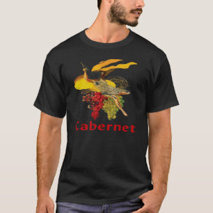 Cabernet Wijn Dienstmeisje T-shirt