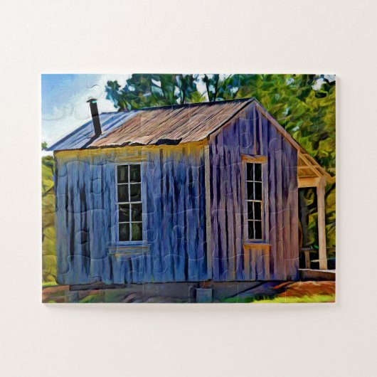 CABIN ART JIGSAW PUZZZLE LEGPUZZEL (Horizontaal)