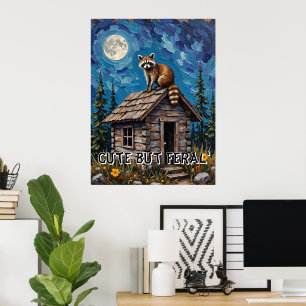 Cabin Bewaker: Wasbeer Nachtwacht Poster