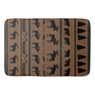 Cabin Blanket Design van Leslie Harlow Badmat