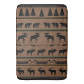 Cabin Blanket Design van Leslie Harlow Badmat (Voorkant Verticaal)