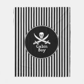 Cabin Boy Fleece Deken (Voorkant)