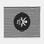 Cabin Boy Fleece Deken (Voorkant (Horizontaal))