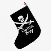 Cabin Boy Grote Kerstsok (Achterkant (Hangend))