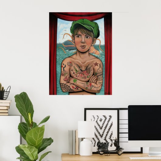 Cabin Boy Poster (Thuiskantoor)