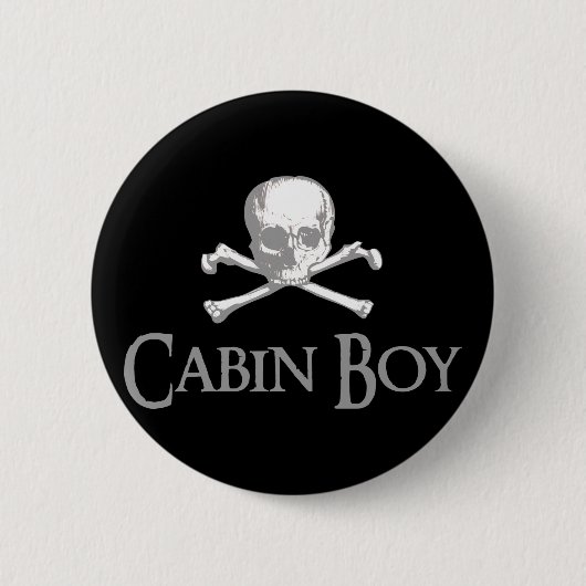 Cabin Boy Ronde Button 5,7 Cm (Voorkant)