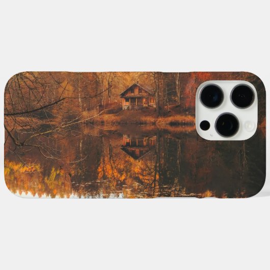 Cabin Case-Mate iPhone Case (Achterkant (horizontaal))
