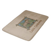 Cabin Creaters Moose Bath Mat (Gekanteld)